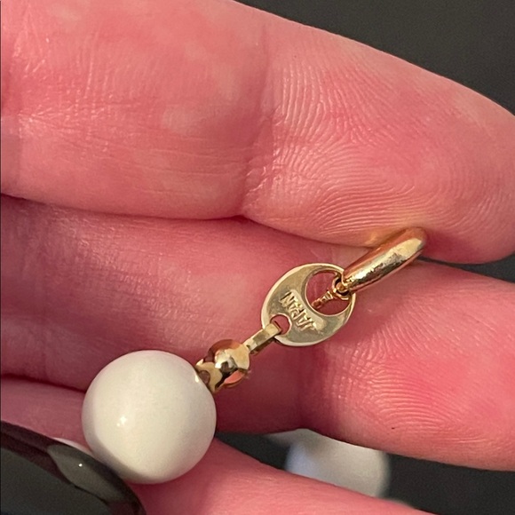 1980’s Japan Ceramic Art Deco Style Lady Pendant Necklace - Picture 11 of 11